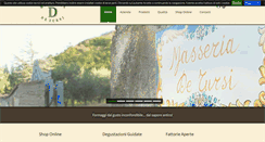 Desktop Screenshot of masseriadetursi.it